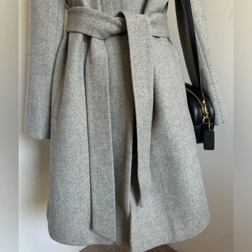 LAUREN by Ralph Lauren Gray Zipper Jacket - Picture 4 of 17